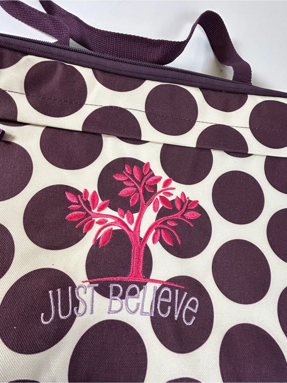 thirty-one cream tote